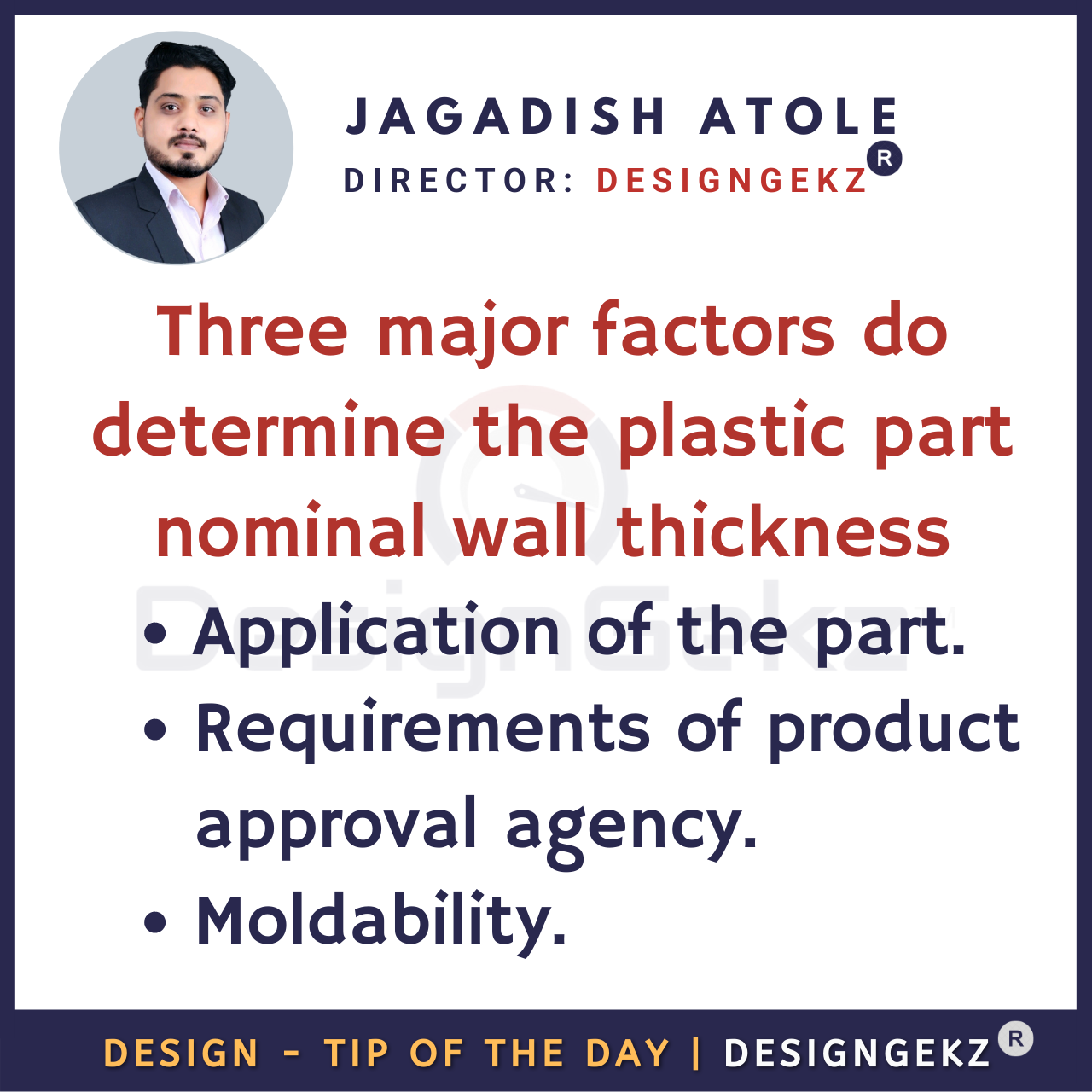 Plastic part nominal wall thickness_plastic part thickness_thickness of plastic part_how to determine plastic part thickness_how to decide plastic part thickness_jagadish atole_jagdish atole_designgekz